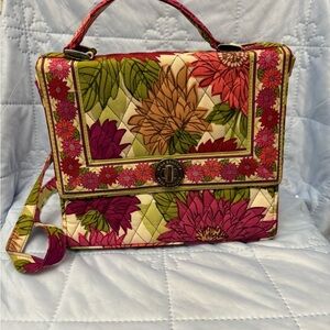 Vera Bradley Julia in Hello Dahlia Crossbody